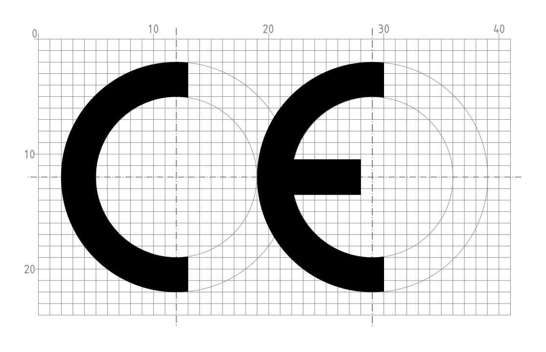 Pictogram van de categorie CE-markering nieuwe machines en samenstel van machines