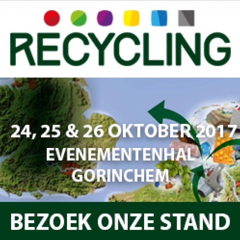 Inrato neemt deel aan Recycling GO 2017 vakbeurs