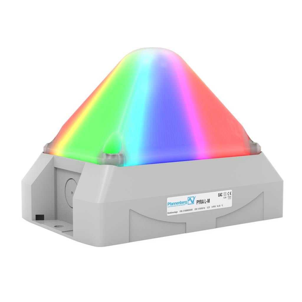Pyra RGB-LED-signaallamp